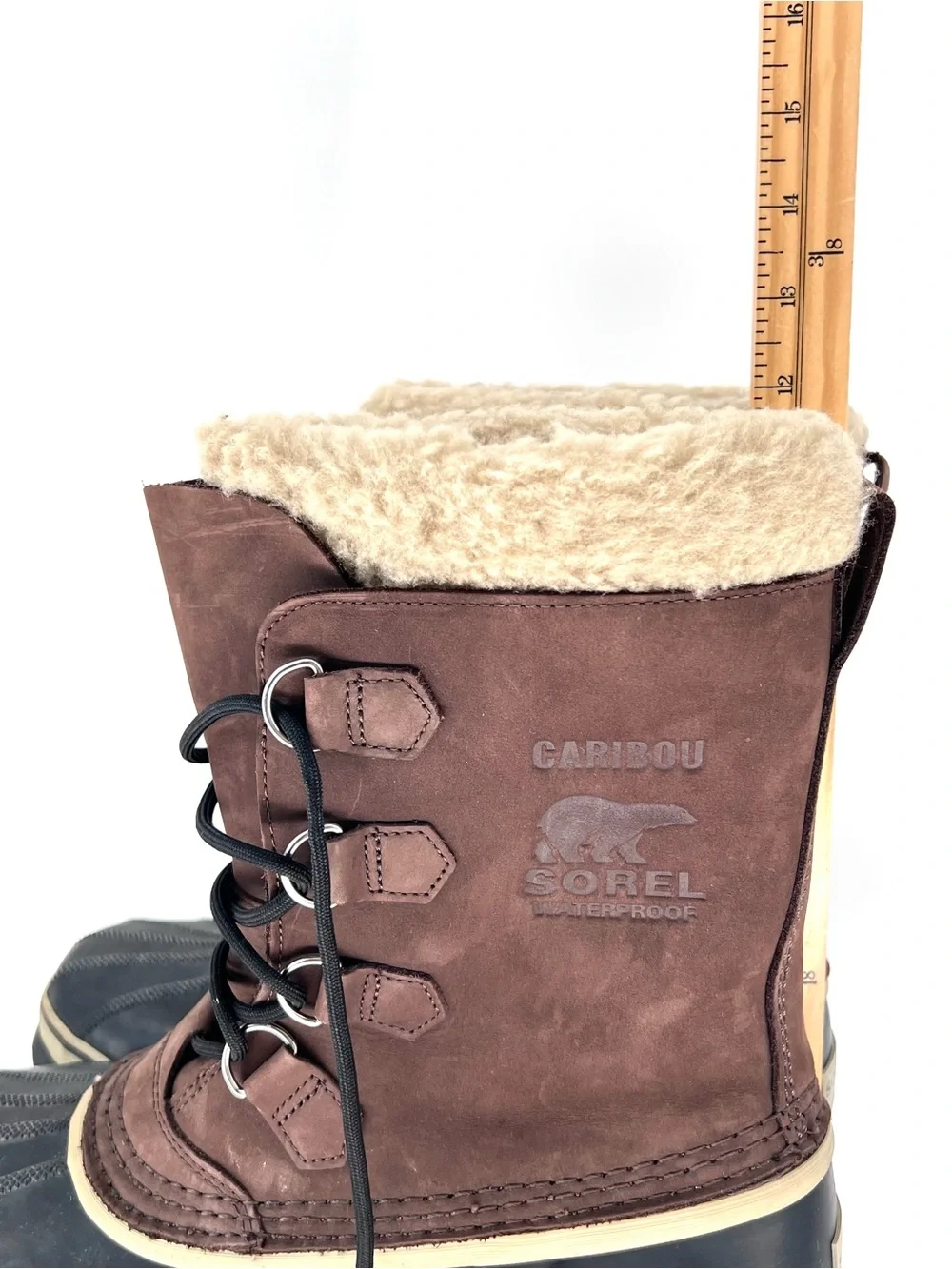 SOREL Men's Caribou Winter Boots Sz 11 Brown Winter Waterproof Outdoors
